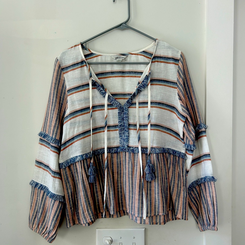 American Eagle boho top
